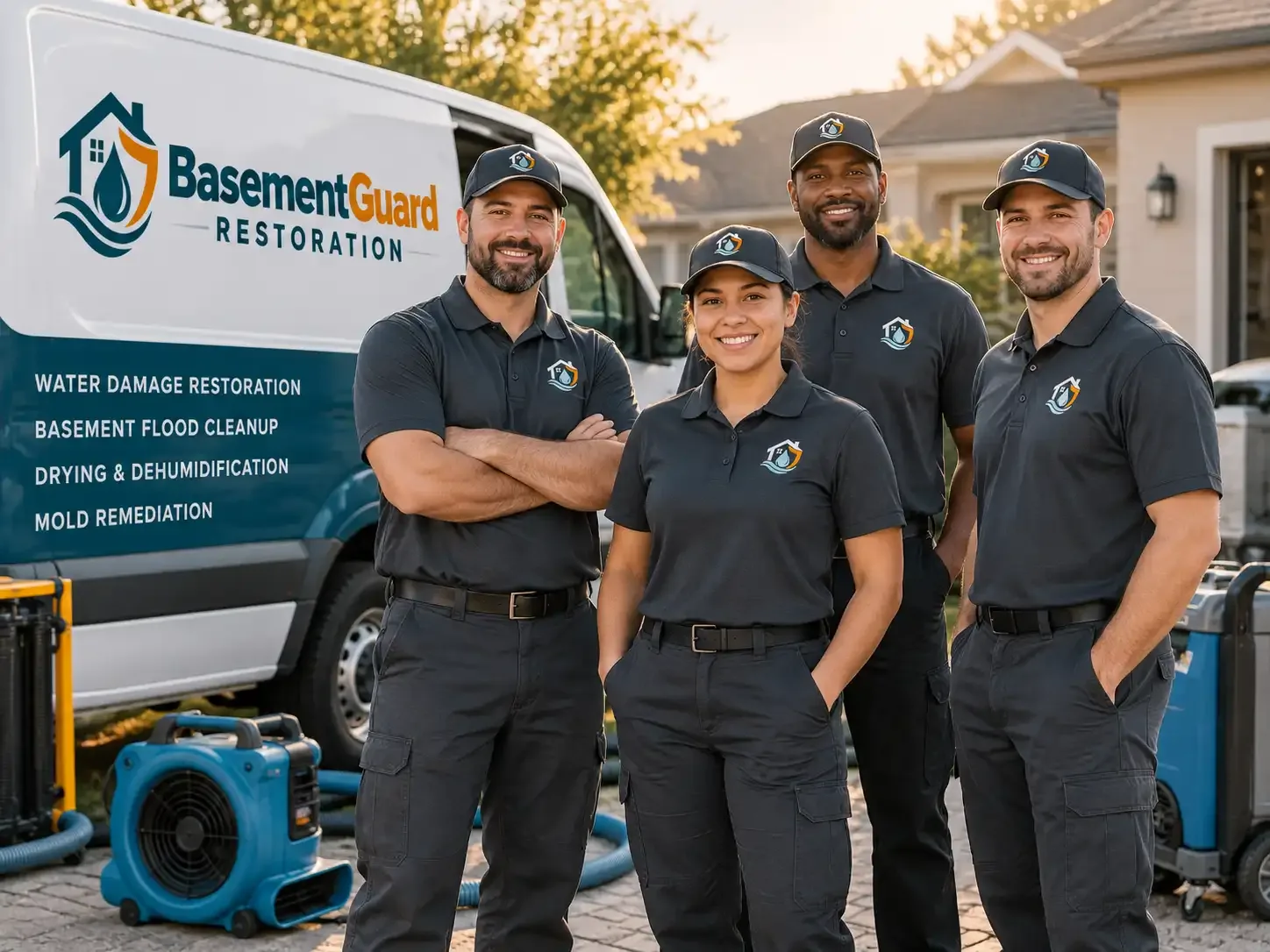 Basement Water Damage Restoration company in Parkman, WY